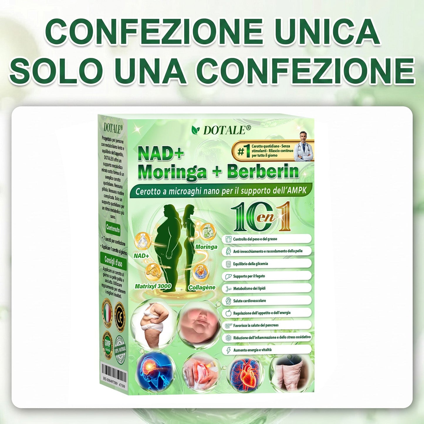 ✅ DOTALE® Solo 5 scatole disponibili! Ti offriamo un ulteriore sconto del 30%. Rimetti in forma il tuo corpo e mantieniti in salute. Se lo perdi, non avrai un’altra occasione fino al prossimo anno.