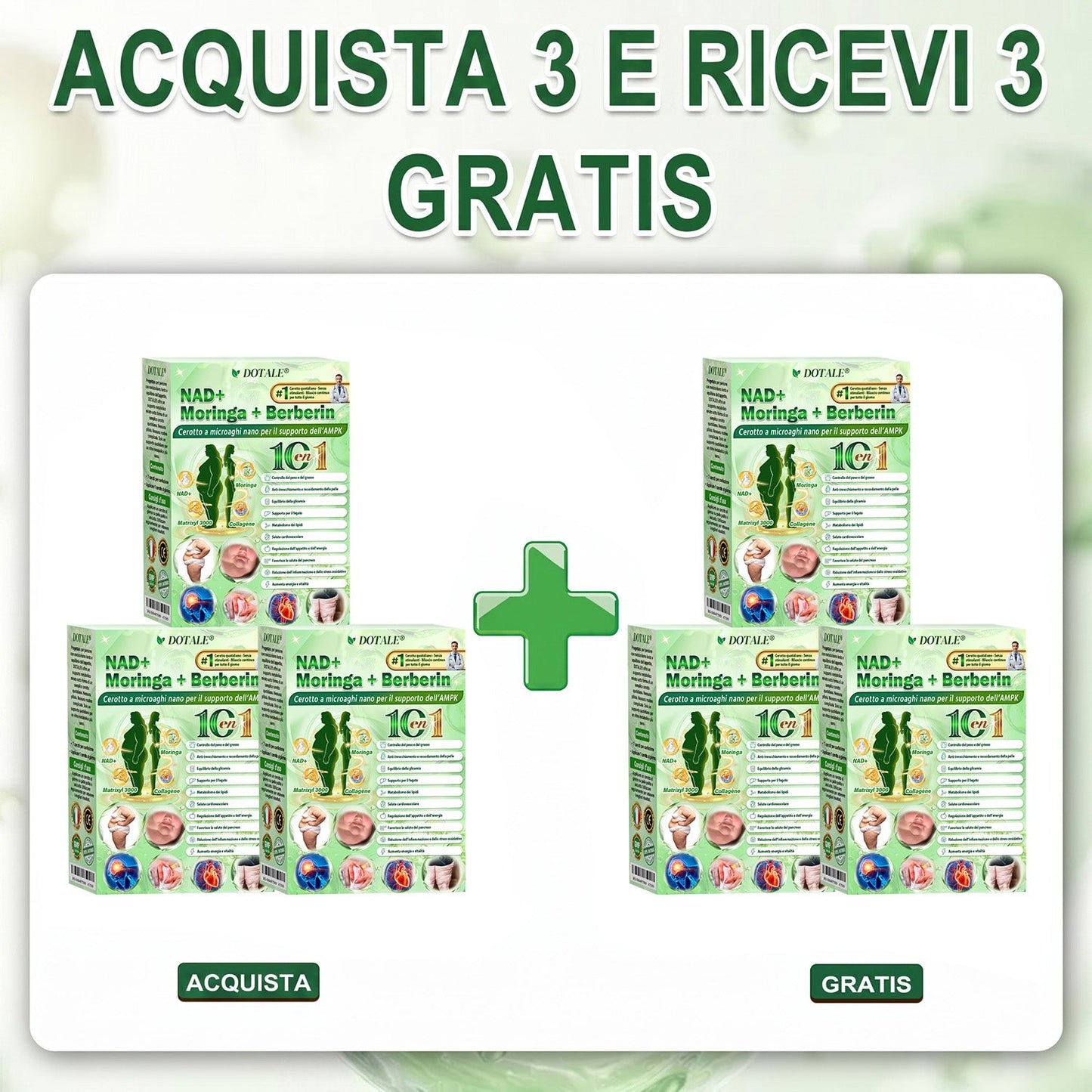 ✅ DOTALE® Solo 5 scatole disponibili! Ti offriamo un ulteriore sconto del 30%. Rimetti in forma il tuo corpo e mantieniti in salute. Se lo perdi, non avrai un’altra occasione fino al prossimo anno.