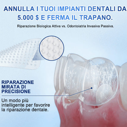 🦷 Dì Addio a Sensibilità e Fastidi! 𝐃𝐫.𝐄𝐫𝐚® Tideglusib Strisce Orali – Riparazione Rapida per Denti e Gengive 😊