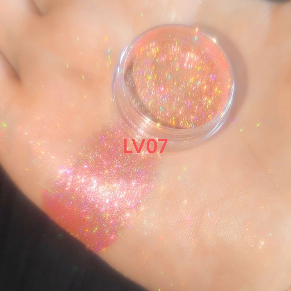 Laser Rainbow Candy Highlight Color Changing Pearl Powder